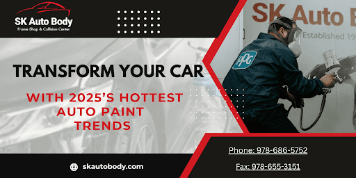 Top Auto Paint Trends Transforming Car Customization in 2025